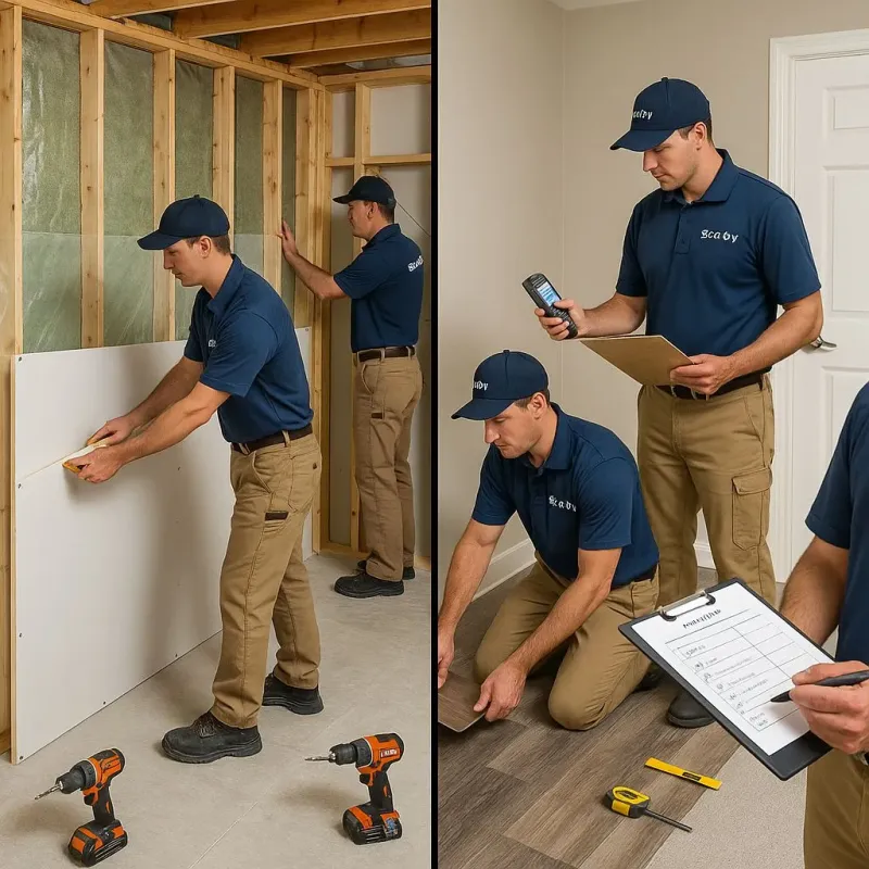 Repairs and Reconstruction process in Haviland, NY